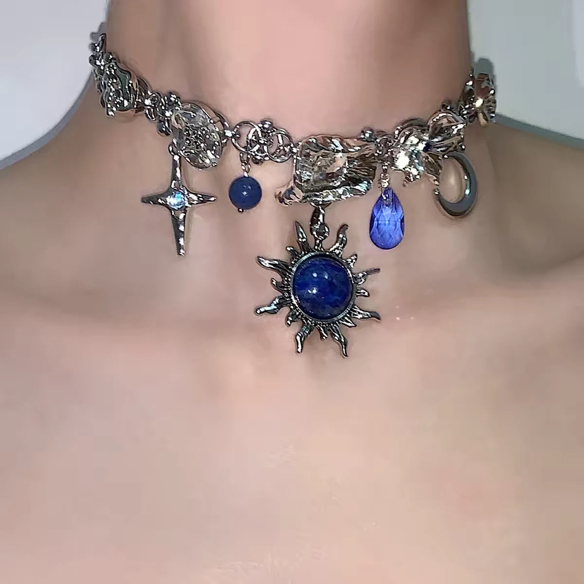 Bohemian Whimsy Charm Necklace