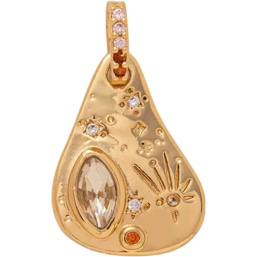 Celestial Drop Charm single bead