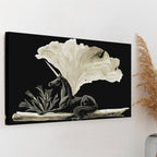 Dark Gothic Unicorn & Ethereal Bloom Framed Canvas Art