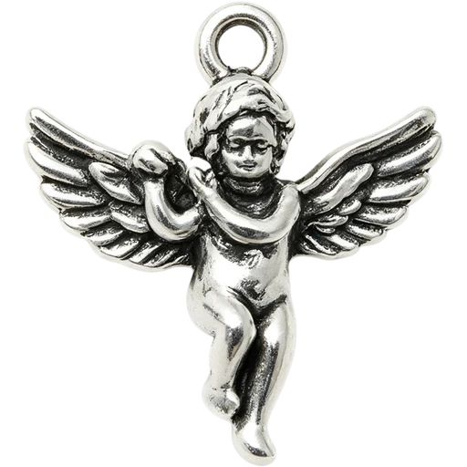 Cherub Angel Charm single bead