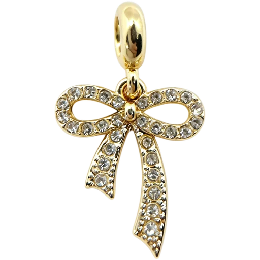 Crystal Bow Charm