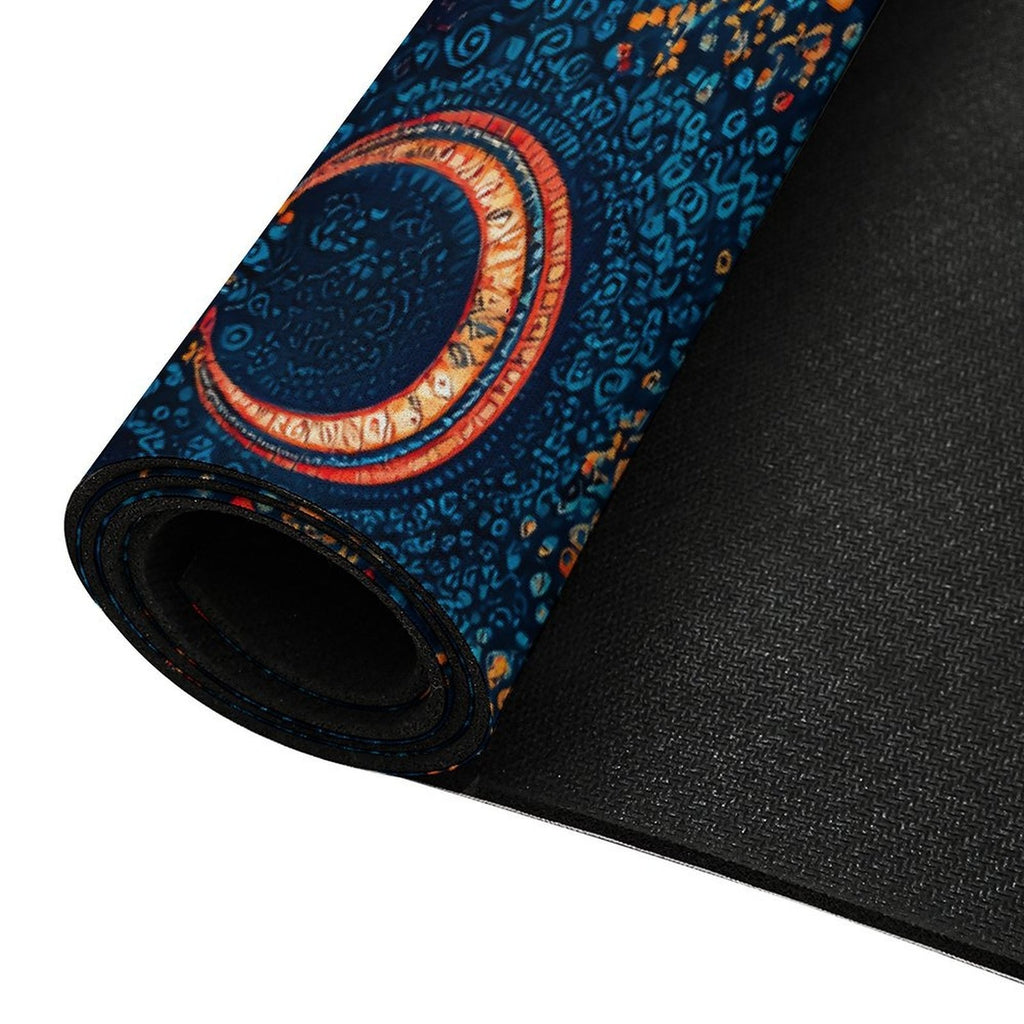 Midnight Stargazer Rounded Diatomite Bath Mat