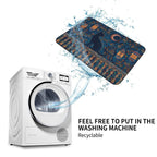 Midnight Stargazer Rounded Diatomite Bath Mat