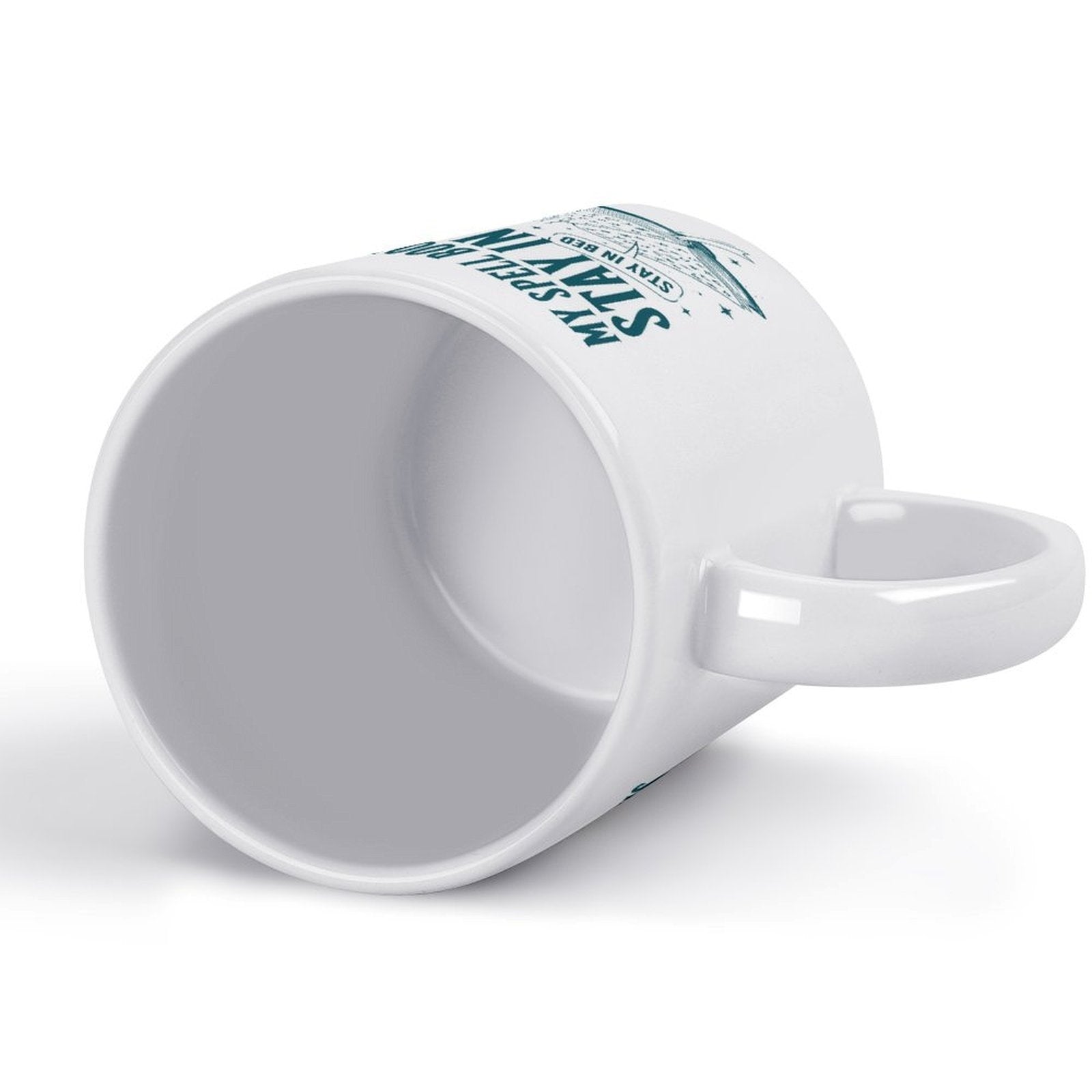 My Spell Book Says Stay In Bed Mug, Funny Witchy Coffee Cup