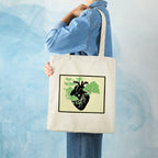 Anatomical Heart Bonsai Canvas Tote Bag