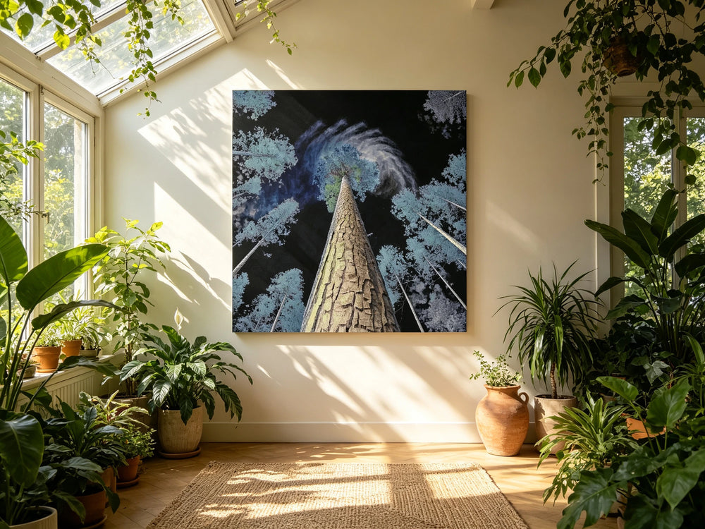 Hang one piece,
change the room.