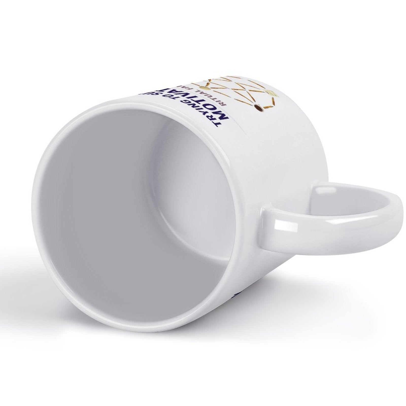 Funny Coffee Mug - Trying to Summon Motivation Ritual Failed Graphic Cup