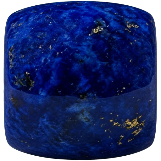 Faceted Lapis Lazuli single bead