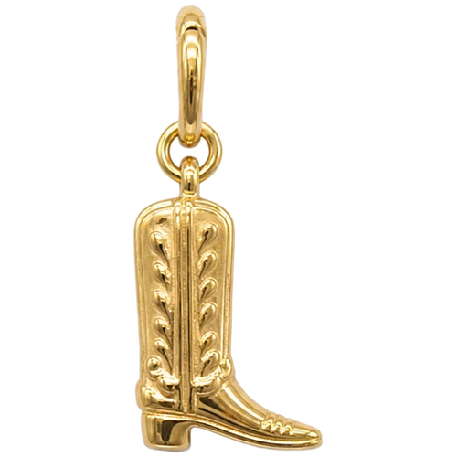 Gold Boot Charm