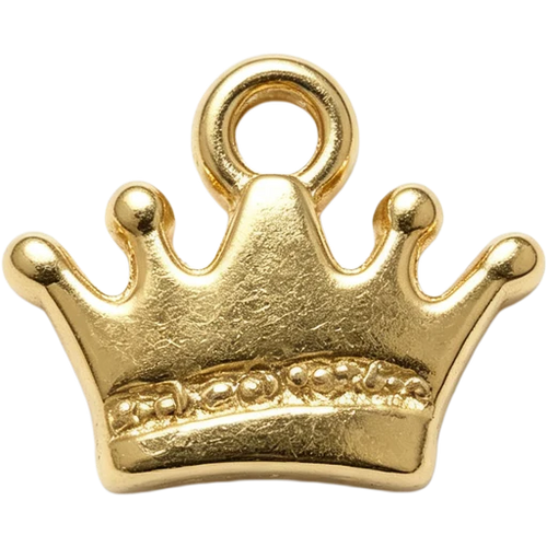 Gold Crown Charm