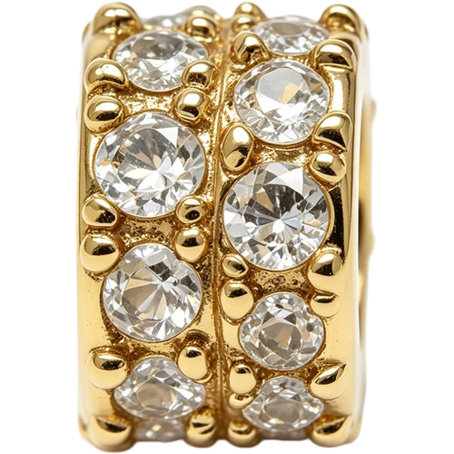 Gold Crystal Spacer