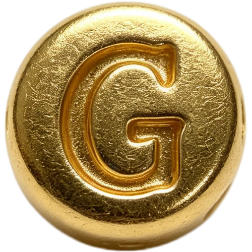 Gold Letter G Spacer