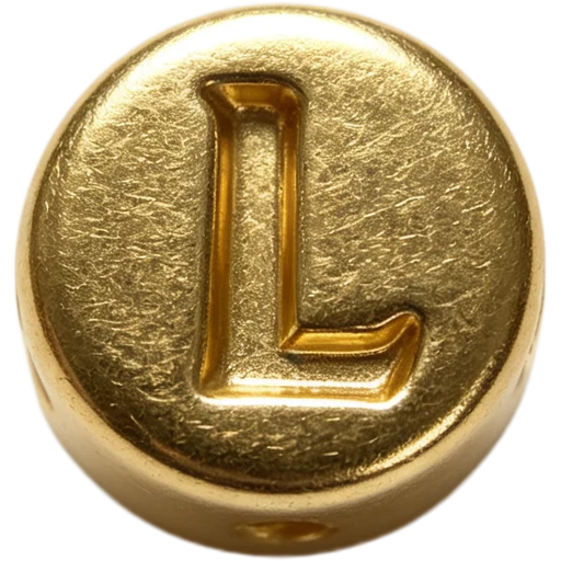 Gold Letter L Spacer