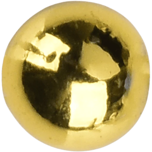 Gold Round Spacer