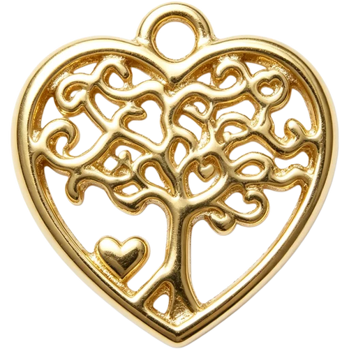 Heart Tree of Life Charm