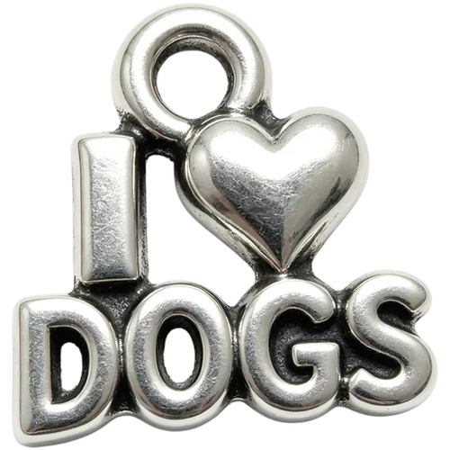 I Love Dogs Charm