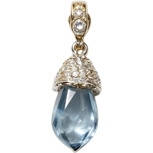 March Crystal Charm