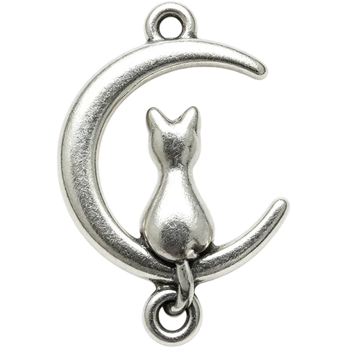 Moon Cat Charm