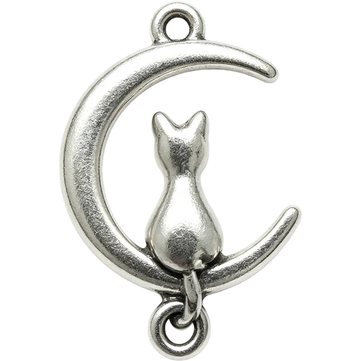 Moon Cat Charm