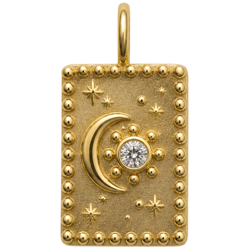 Moonlit Square Charm