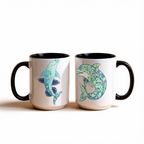Tidewater Dolphin Ceramic Mug