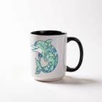 Tidewater Dolphin Ceramic Mug