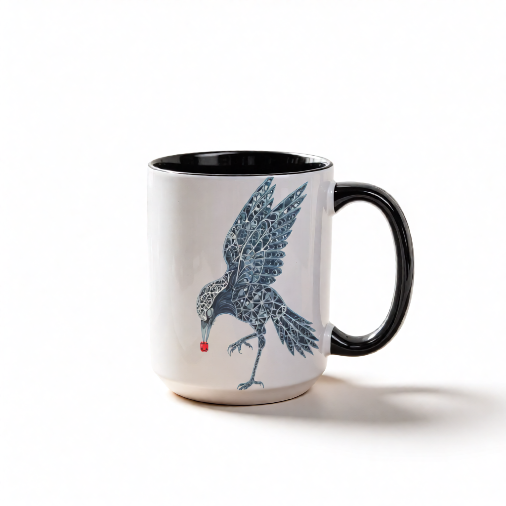 Mandala Roadrunner Ceramic Mug