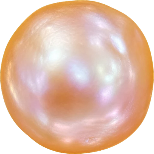 Orange Irregular Pearl