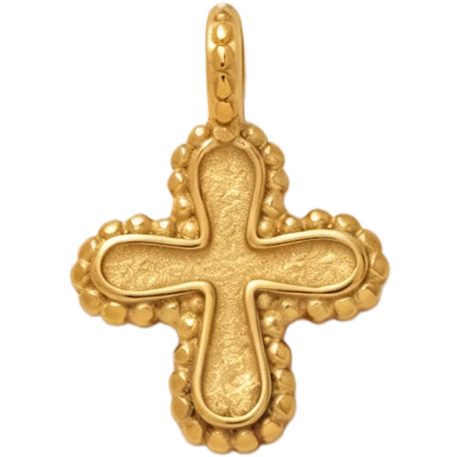 Ornate Cross Charm