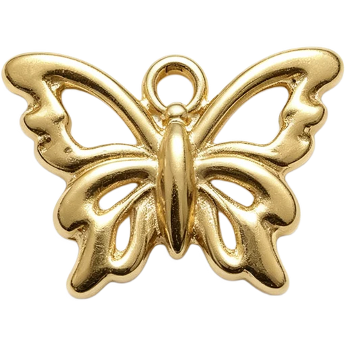 Outline Butterfly Charm