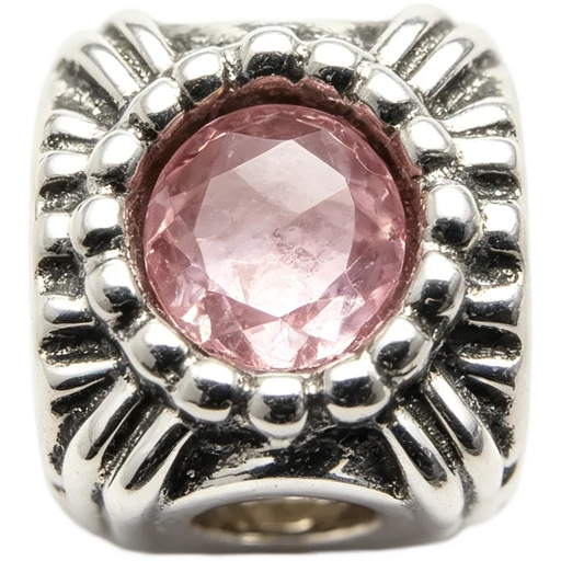 Pink Gem Sunburst Spacer