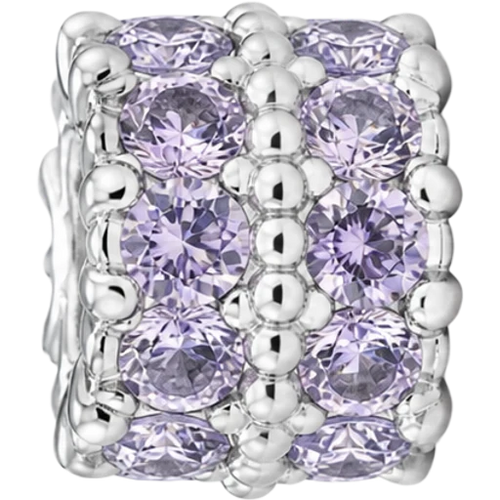 Purple Pave Spacer