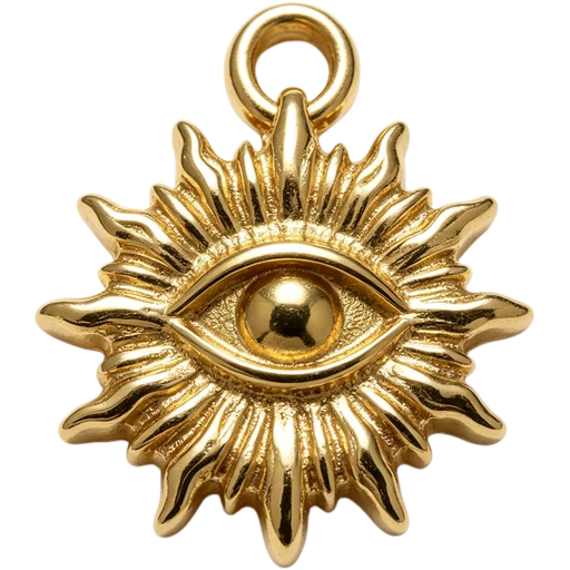Radiant Evil Eye Charm
