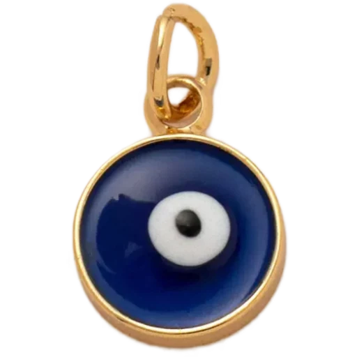 Round Evil Eye Charm