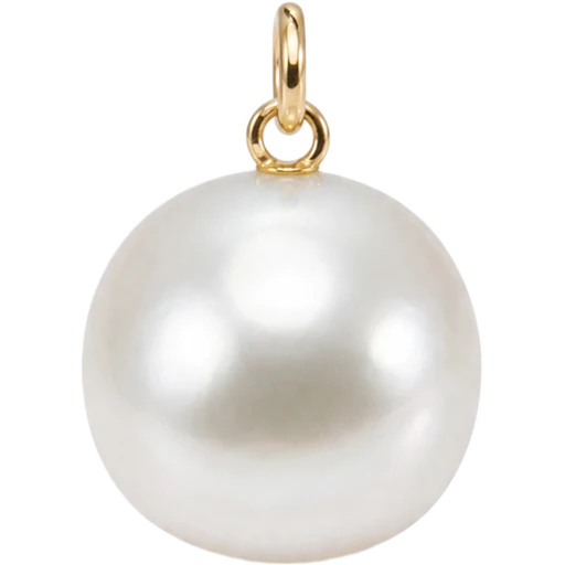 Round Pearl Charm
