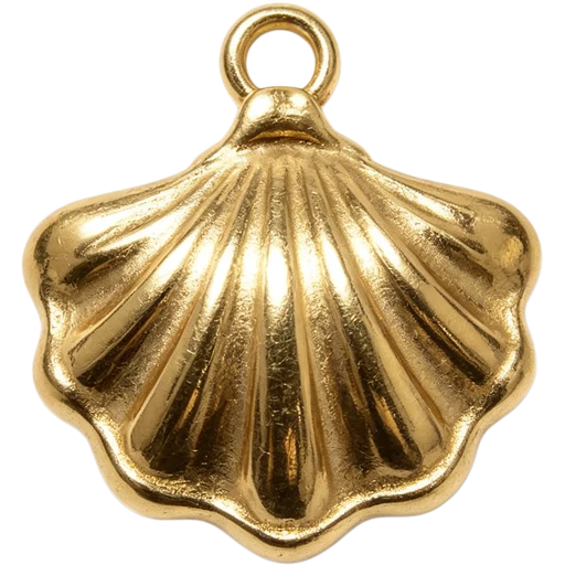Scallop Shell Charm