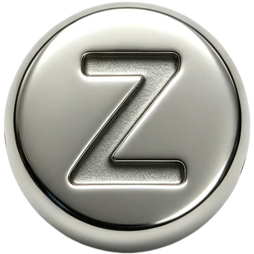 Silver Letter Z Spacer