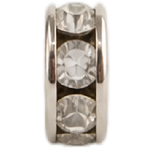 Silver Pave Disc