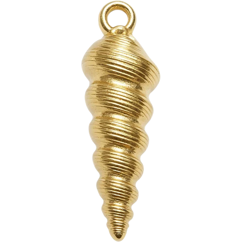 Spiral Shell Charm