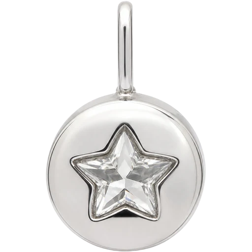 White Star Charm